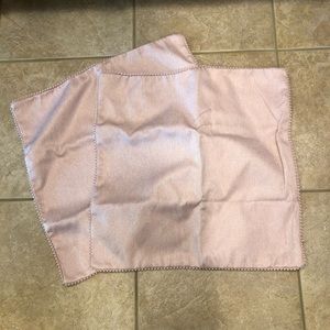 Set of 2 square pillowcases